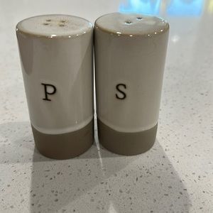 Salt and pepper shakers